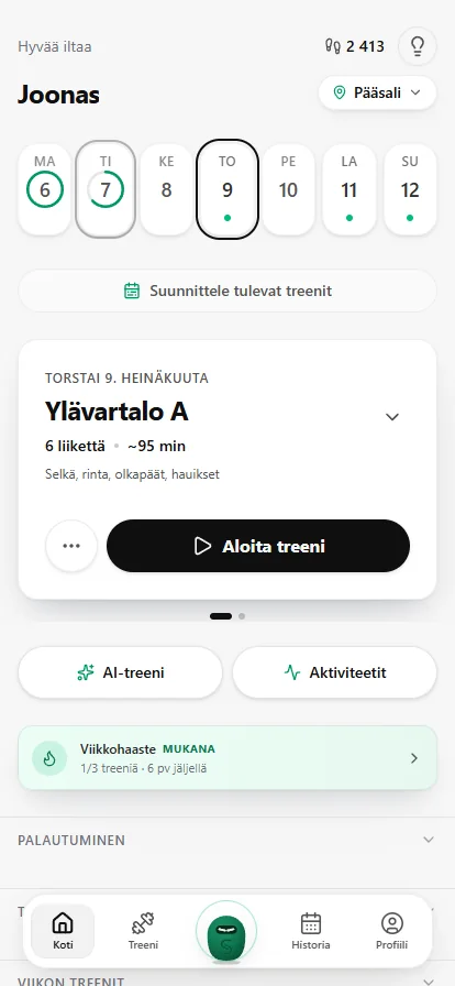 SisuLift-dashboard, Aitofit-vaihtoehto suomalaisille käyttäjille