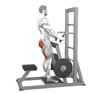 Standing Hip Thrust Machine